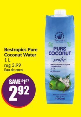 Chalo FreshCo Bestropics pure coconut water 1 l offer