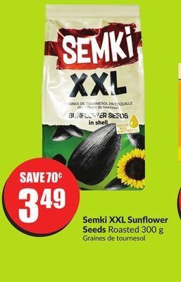 Chalo FreshCo Semki xxl sunflower seeds roasted 300 g offer