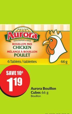 Chalo FreshCo Aurora bouillon cubes 66 g offer