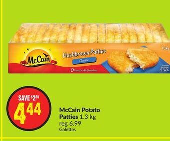 FreshCo Mccain potato patties 1.3 kg offer