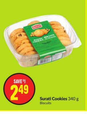 FreshCo Surati cookies 340 g offer