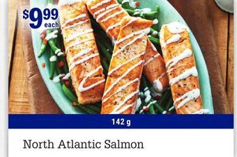 M & M Food Market North atlantic salmon offer