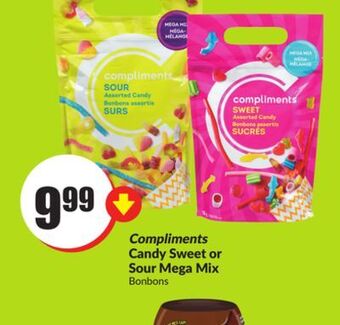 FreshCo Compliments candy sweet or sour mega mix offer