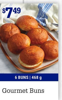 M & M Food Market Gourmet buns offer