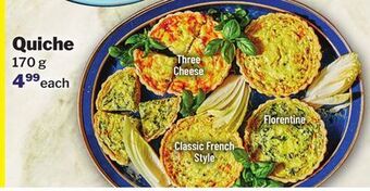 M & M Food Market Quiche offer