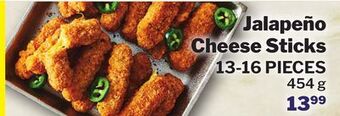 M & M Food Market Jalapeño cheese sticks offer