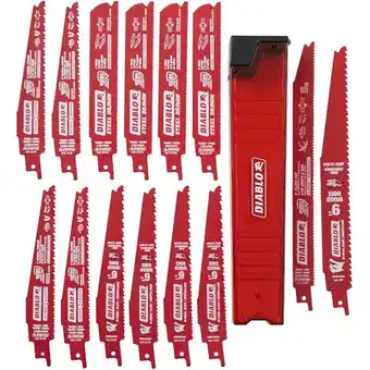 Home Hardware 14 pc. bi-metal reciprocating saw blade set | 6 pc. offer