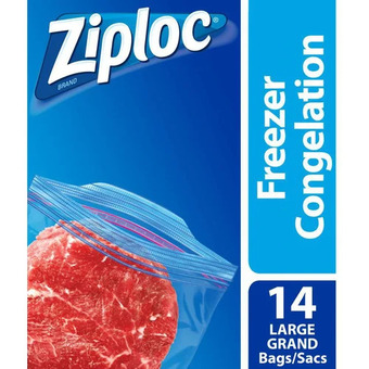 Walmart Ziploc snack, freezer or sandwich bags offer