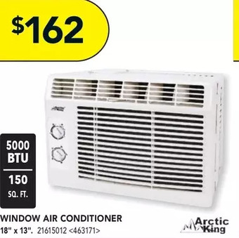 Lowe's Arctic king window air conditioner offer