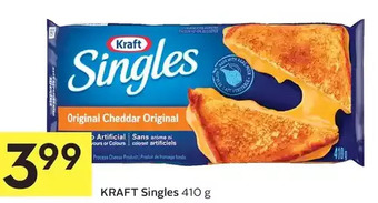 Foodland Kraft singles offer