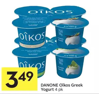 Foodland Danone oîkos greek yogurt offer