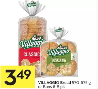 Foodland Villaggio bread or buns offer
