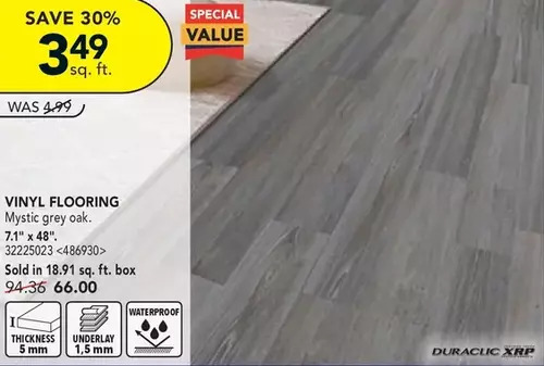 RONA Duraclic vinyl flooring offer
