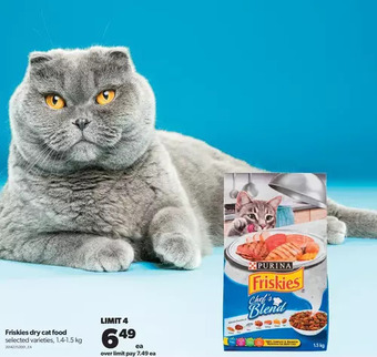 Real Canadian Superstore Friskies dry cat food offer