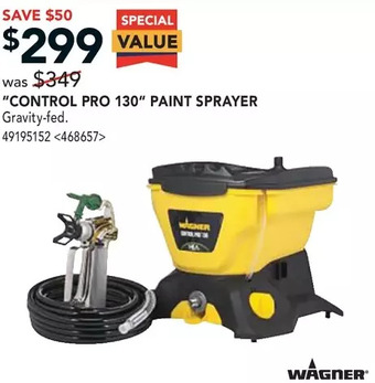 RONA Wagner control pro 130 paint sprayer offer