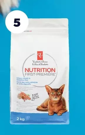 Real Canadian Superstore Pc nutrition first dry cat food offer