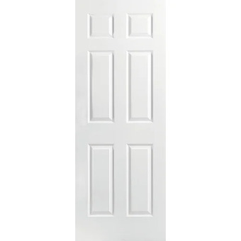 Home Depot Masonite 30 x 80 6-panel textured interior slab door offer