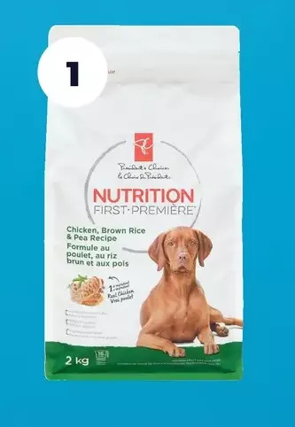 Real Canadian Superstore Pc nutrition first dry dog food offer
