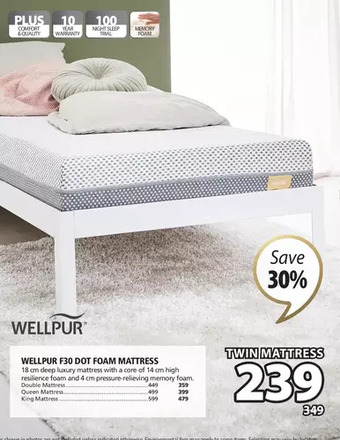 JYSK Wellpur f30 dot offer