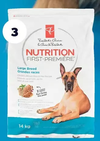 Real Canadian Superstore Pc nutrition first dry dog food offer