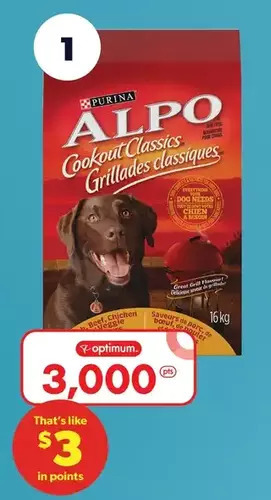 Real Canadian Superstore Alpo cookout classics dry dog food offer