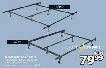 JYSK Metal bed frame offer