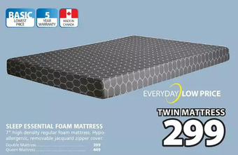 JYSK Sleep essential offer