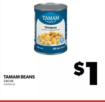 Real Canadian Superstore Tamam beans offer