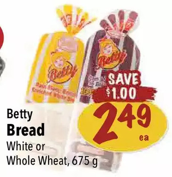 Farm Boy Betty bread offer