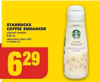 No Frills Starbucks coffee enhancer offer