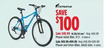 Canadian Tire Stratus phaser adult bike, 27.5 | phaser and orion bikes. adult sizes offer