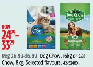 Canadian Tire Dog chow or cat chow offer