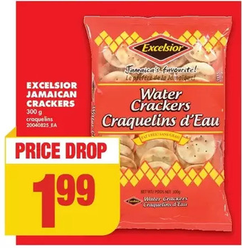 No Frills Excelsior jamaican crackers offer
