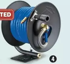 Canadian Tire Mastercraft 3/8 x 50' hose reel with pvc hose offer