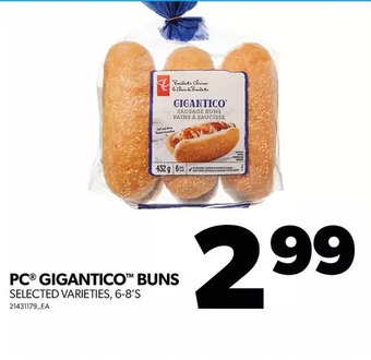 Real Canadian Superstore Pc gigantico buns offer