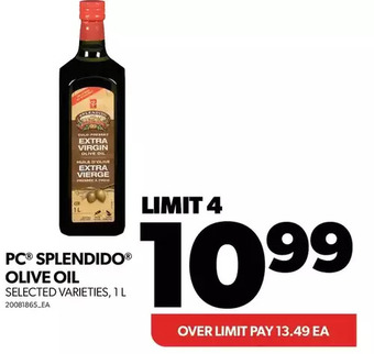 Real Canadian Superstore Pc splendido olive oil offer