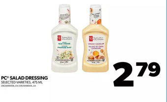 Real Canadian Superstore Pc salad dressing offer