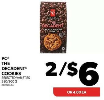 Real Canadian Superstore Pc the decadent cookies offer