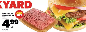Real Canadian Superstore Lean ground beef and pork offer