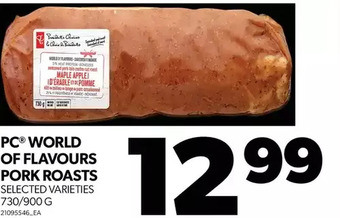 Real Canadian Superstore Pc world of flavours pork roasts offer