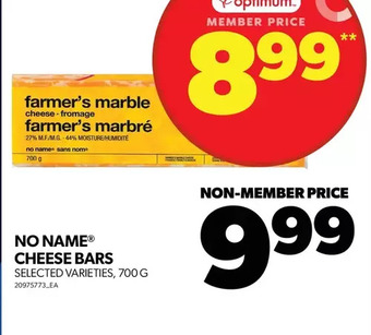 Real Canadian Superstore No name cheese bars offer