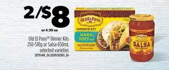 Real Canadian Superstore Old el paso dinner kits or salsa offer