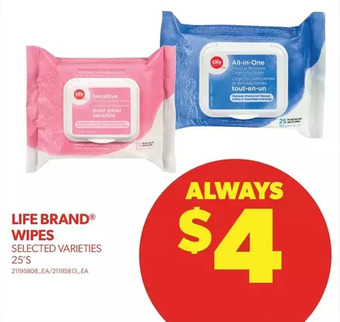 Real Canadian Superstore Life brand wipes offer
