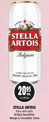 Metro Stella artois beer offer