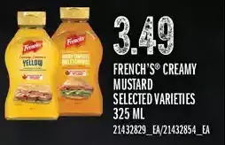 Loblaws French's creamy mustard offer