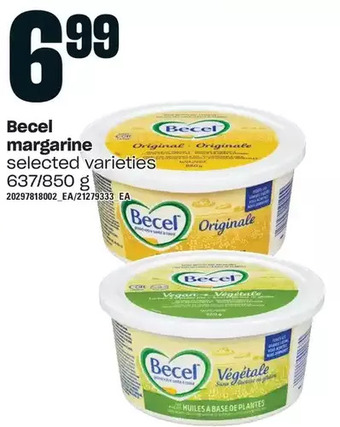 Loblaws Becel margarine offer