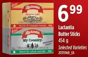 Loblaws Lactantia butter sticks offer