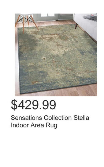 Costco Sensations Collection Stella Indoor Area Rug offer
