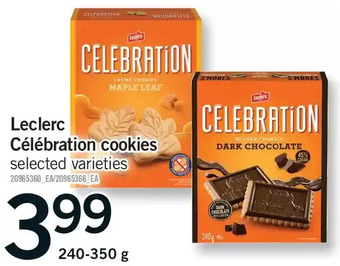 Fortinos Leclerc celebration cookies offer