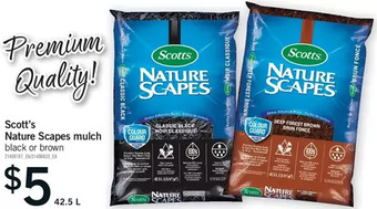 Fortinos Scott's nature scapes mulch offer